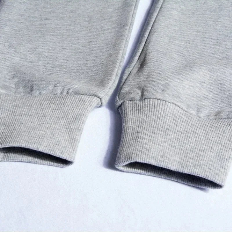 Pantalones de chándal para correr para hombre, ropa deportiva transpirable, informal, de algodón, para Otoño e Invierno
