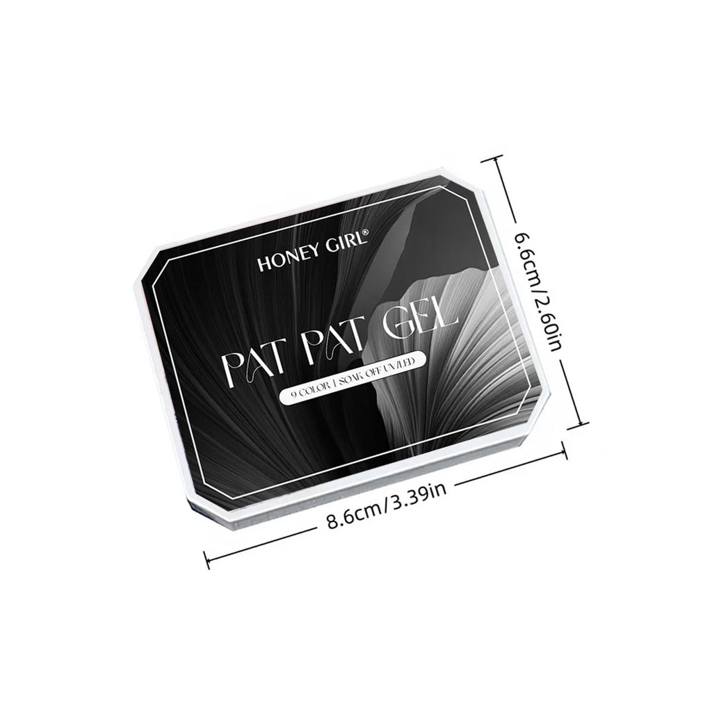 1 unidad de Gel de Uñas Sólido Blanco y Negro, Gel para Patting, Gel de Yeso, Color Sólido Y2K, Brillo Intenso, Larga Duración, para Uso DIY en Casa y Salón