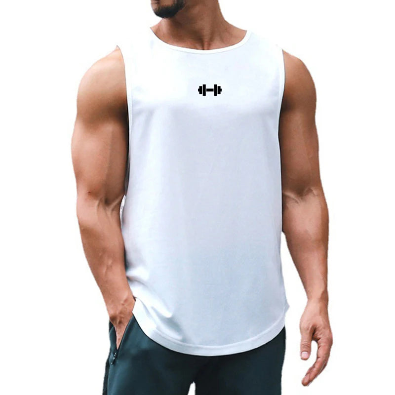 Camiseta sin Mangas para Hombre | Gimnasio, Running y Verano