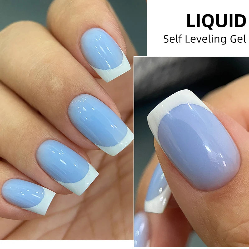 MSHARE-Gel acrílico líquido, Gel de uñas sin TPO para extensión de uñas, auto nivel, remojo, tarro de Gel UV LED