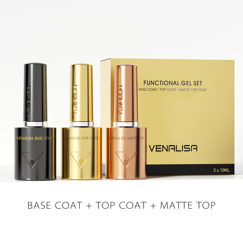 Esmalte de Uñas Gel – Base y Top Coat