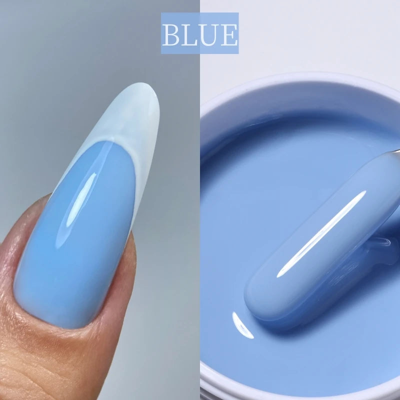 MSHARE-Gel acrílico líquido, Gel de uñas sin TPO para extensión de uñas, auto nivel, remojo, tarro de Gel UV LED