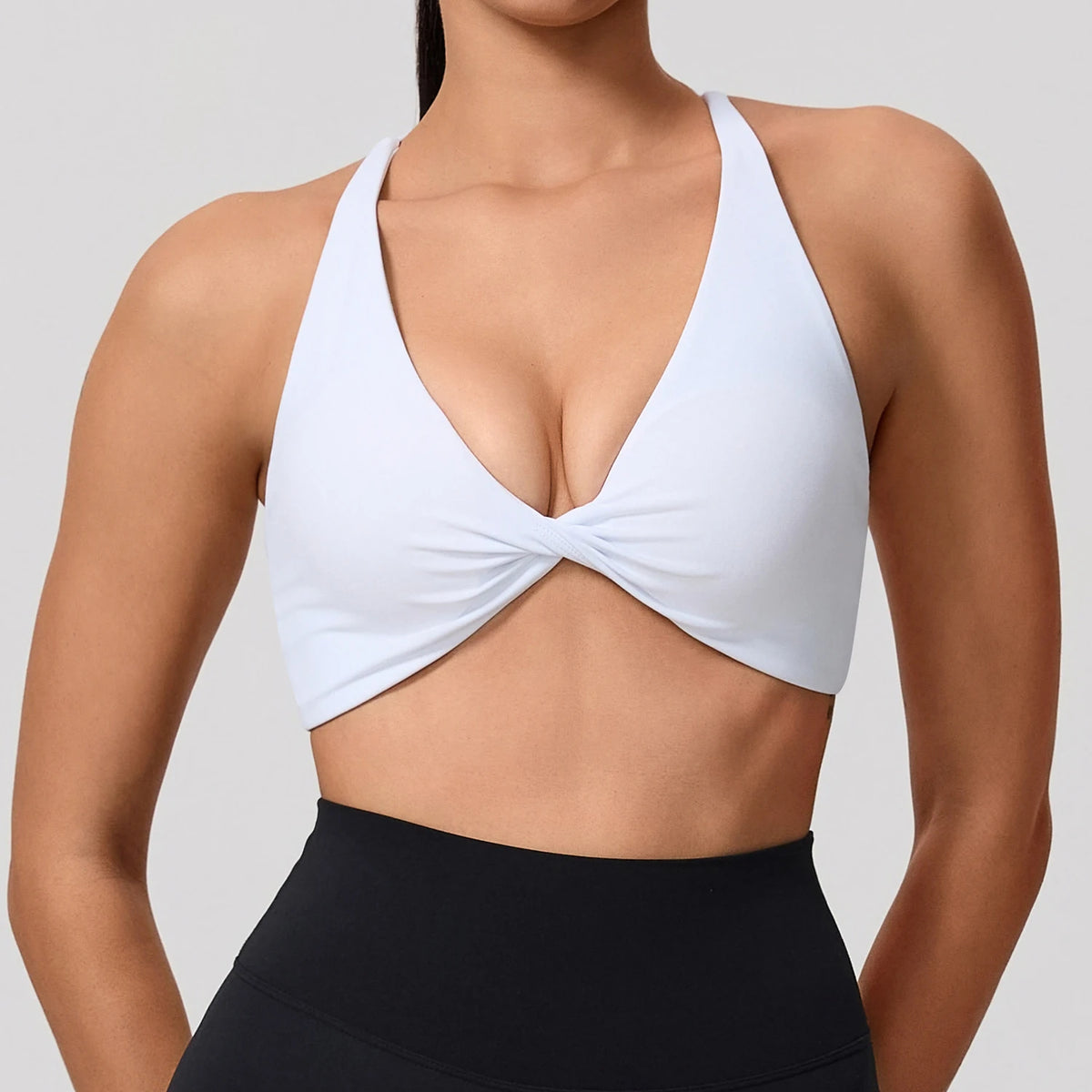 Top deportivo sexy de verano para mujer, sujetador deportivo con espalda cruzada para correr, sujetador de yoga transpirable, ropa interior deportiva para mujer, top de fitness para entrenamiento.