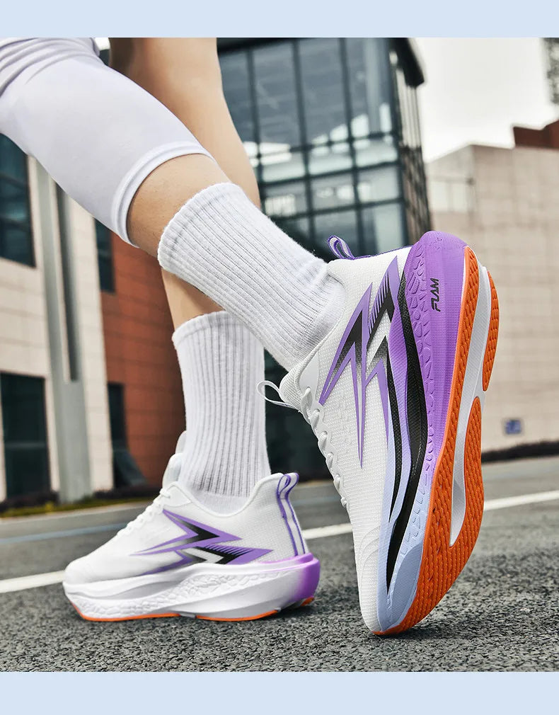 Zapatillas de Running con Placa de Carbono | Ligeras y Transpirables
