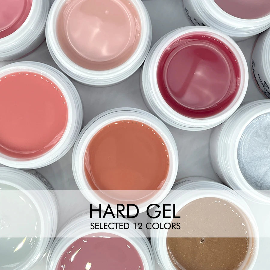 Gel duro de 30ML para extensión de uñas, Gel constructor blanco lechoso, refuerzo autonivelante, Gel para uñas, manicura de camuflaje