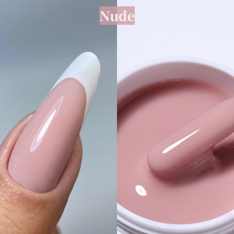 MSHARE-Gel acrílico líquido, Gel de uñas sin TPO para extensión de uñas, auto nivel, remojo, tarro de Gel UV LED