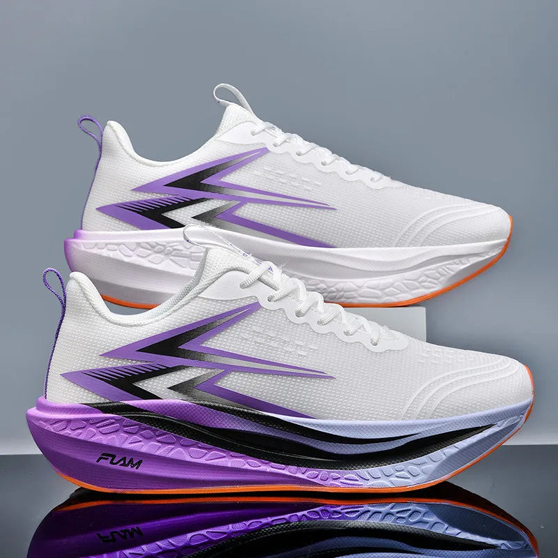 Zapatillas de Running con Placa de Carbono | Ligeras y Transpirables