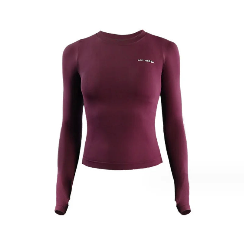 Camiseta de Yoga de Manga Larga para Mujer | Running y Fitness