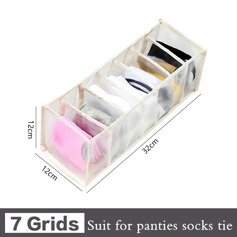Organizador de ropa interior para sujetador deportivo, caja de almacenamiento para bragas y calcetines, organizador de ropa, armario, cajones, caja separadora