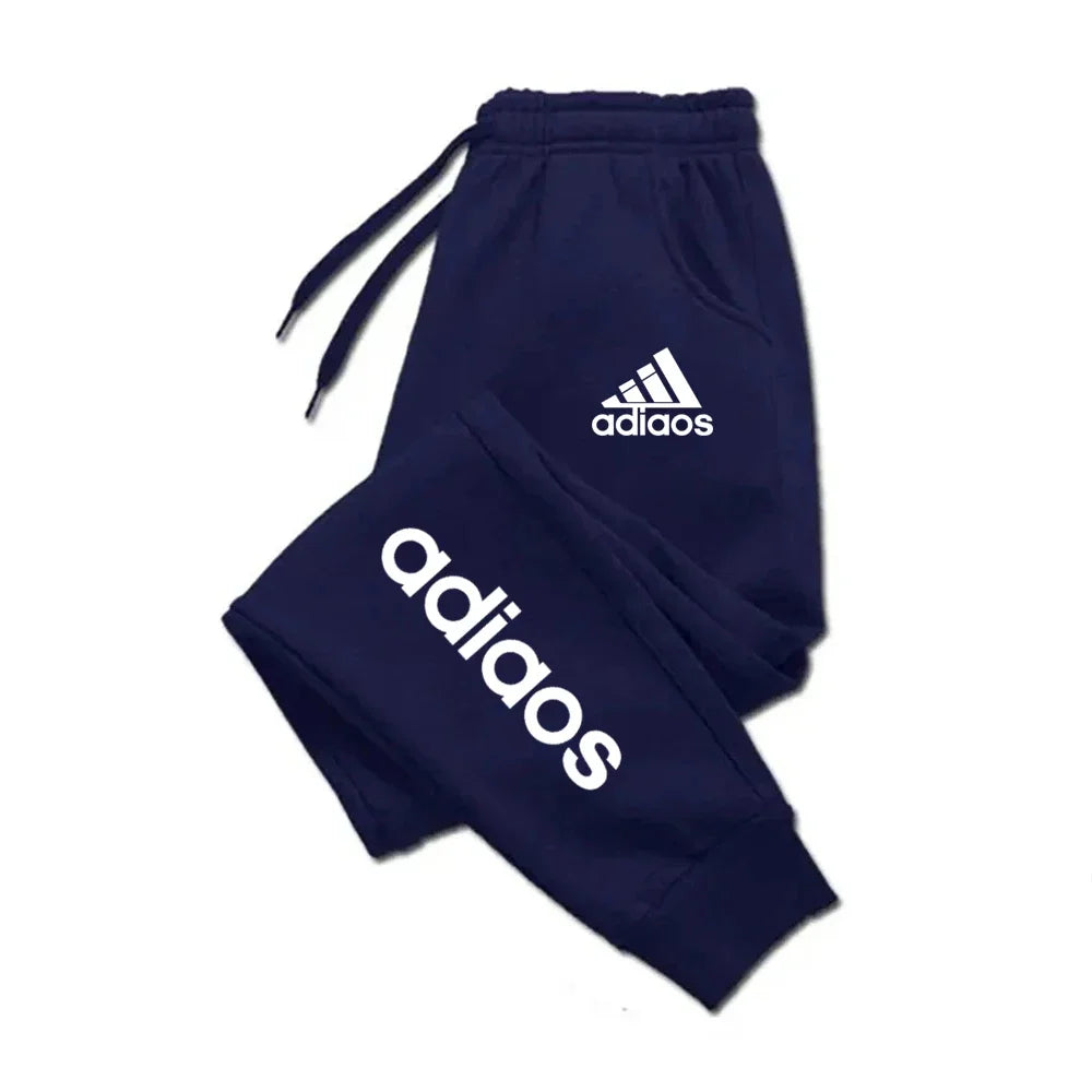 Pantalones de chándal para hombre, pantalones deportivos de moda de otoño e invierno, pantalones para correr, fitness, informales, modernos, cómodos y fas