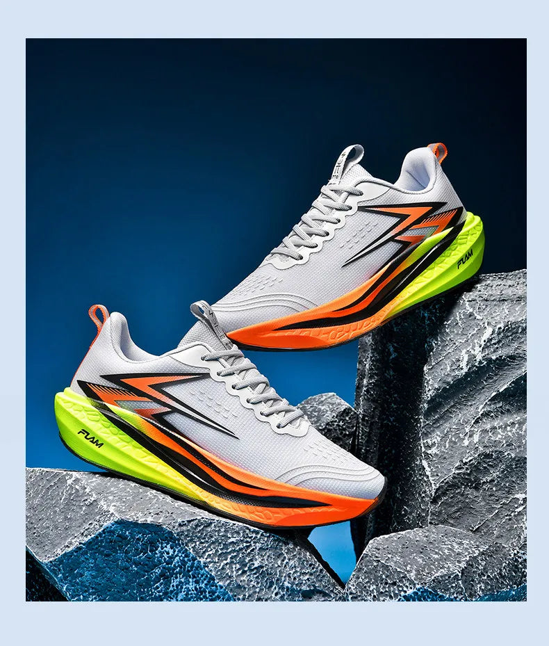 Zapatillas de Running con Placa de Carbono | Ligeras y Transpirables