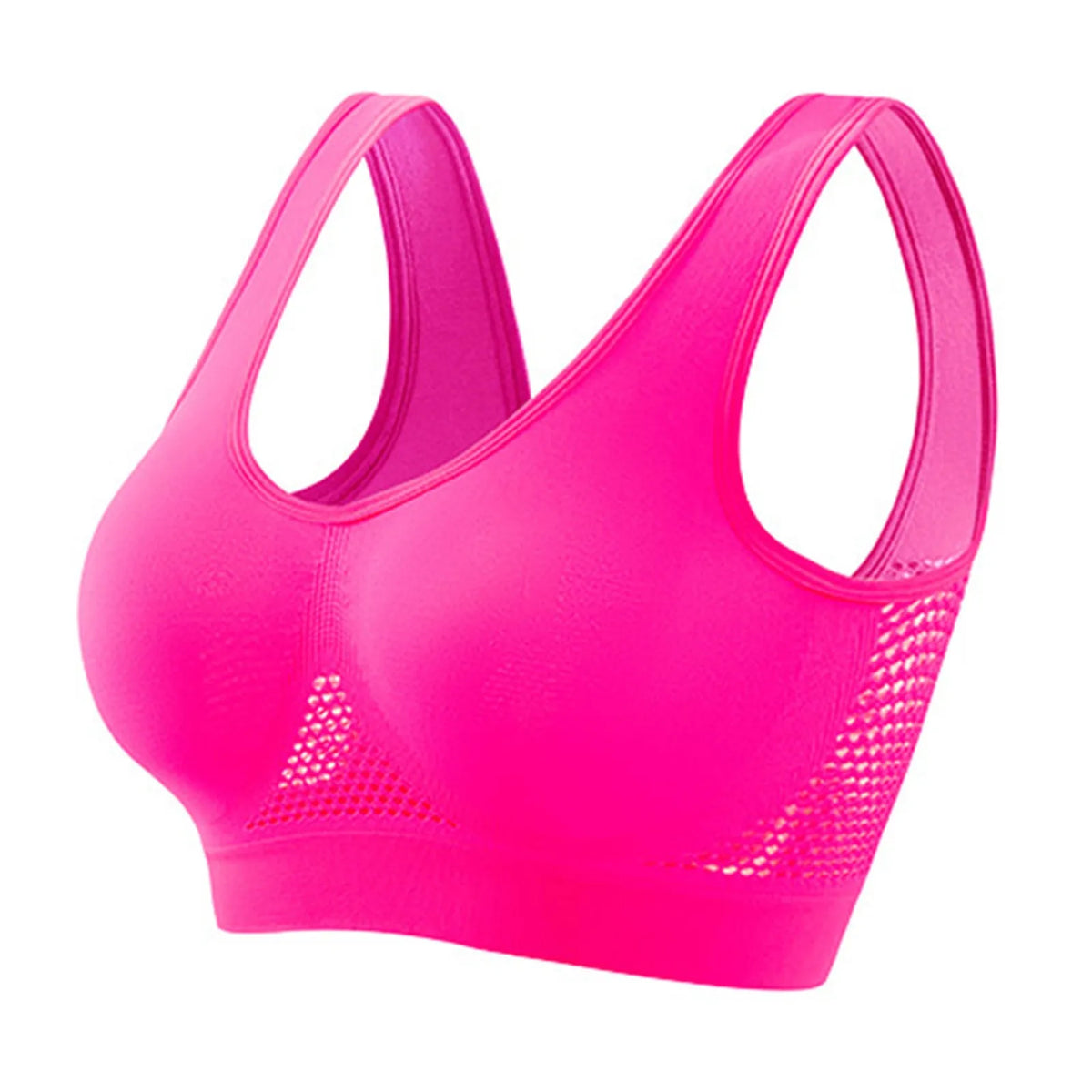 Parte de atrás bonita, Sujetador deportivo a prueba de golpes para correr, Fitness, colección superior antiflacidez, soporte suave, chaleco de Yoga de alta resistencia para mujer