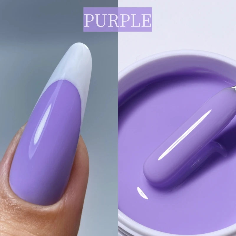 MSHARE-Gel acrílico líquido, Gel de uñas sin TPO para extensión de uñas, auto nivel, remojo, tarro de Gel UV LED