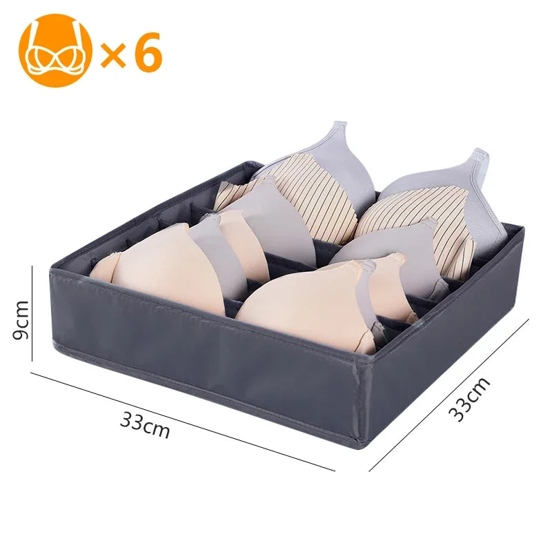 Organizador de ropa interior para sujetador deportivo, caja de almacenamiento para bragas y calcetines, organizador de ropa, armario, cajones, caja separadora