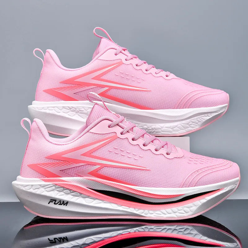 Zapatillas de Running con Placa de Carbono | Ligeras y Transpirables