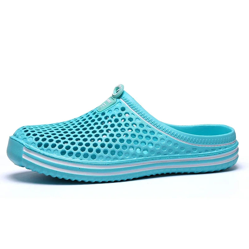 Sandalias cómodas para piscina para hombre, Zapatos de playa al aire libre de verano, zuecos de jardín sin cordones, zapatillas informales para ducha de agua, Zapatos Unisex