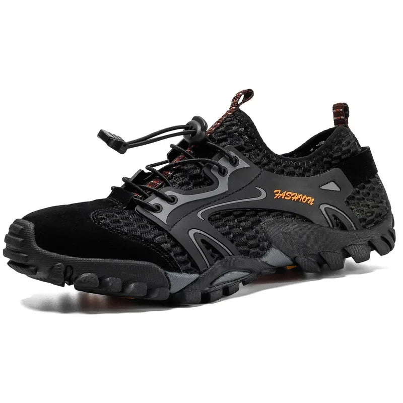 Zapatos resistentes al desgaste para Hombre, zapatillas de senderismo, Jogging, Trekking, rápido, al aire libre, Invierno, antideslizantes