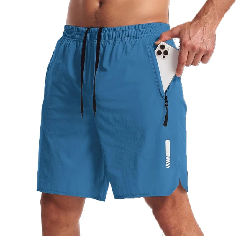 Pantalones cortos deportivos para hombre, ropa deportiva, pantalones cortos para correr de verano, pantalones cortos de playa, gimnasio, chándal de Fitness, pantalones cortos de entrenamiento para trotar, pantalones cortos p