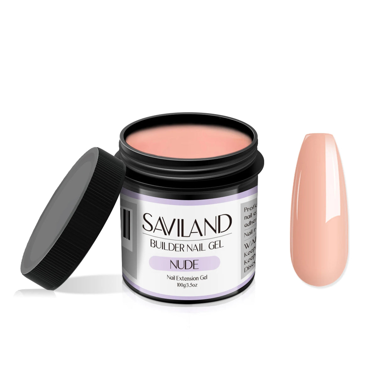 Saviland-esmalte de Gel para uñas, Gel multifuncional para extensión de uñas, UV, para salón de belleza, 100g