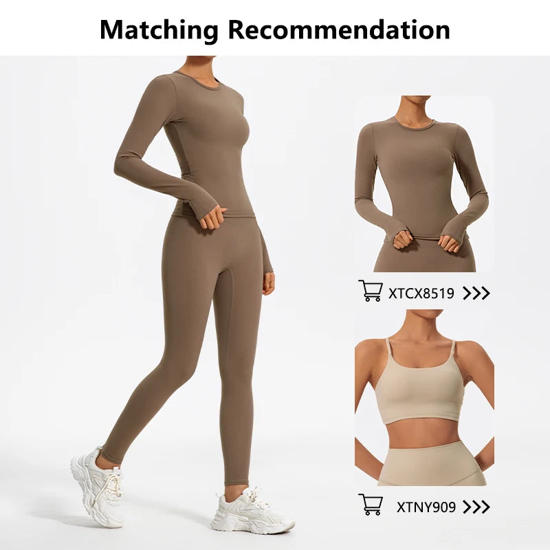 Leggings Deportivos Hearuisavy de Verano, Súper Suaves, de Cintura Alta, para Gimnasio, Yoga, Correr, Entrenamiento, con Efecto Push-Up, para Mujer