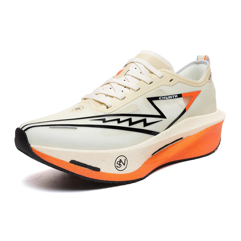 Zapatillas de Running Marathon para Hombre, con Placa de Carbono, Deportivas, Transpirables, Ligeras, Cómodas, Zapatillas Deportivas Chunta para Mujer