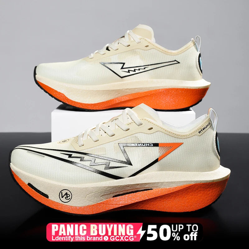 Zapatillas para Correr con Placa de Carbono, Especializadas para Maratón, Deportivas, Transpirables, Ligeras, Cómodas, Antideslizantes, para Hombre y Mujer