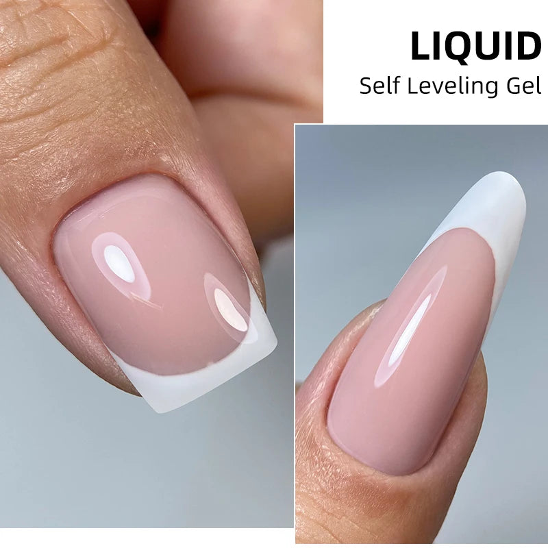MSHARE-Gel acrílico líquido, Gel de uñas sin TPO para extensión de uñas, auto nivel, remojo, tarro de Gel UV LED