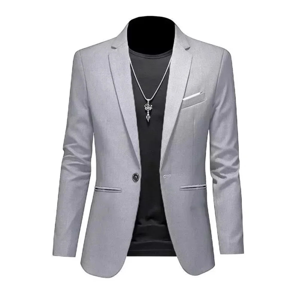 Chaqueta Casual de Traje para Hombre | Corte Entallado