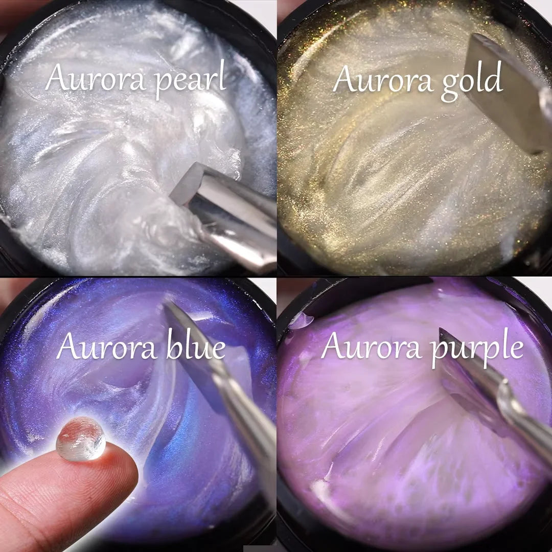 Maomia-esmalte de Gel tallado para uñas, extensión de manos antiadherente, multigel 3D, modelado 5D, moldeador estereoscópico sólido