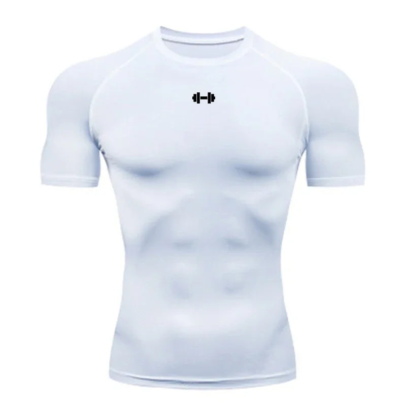 Camiseta de Compresión para Hombre | Running y Fitness