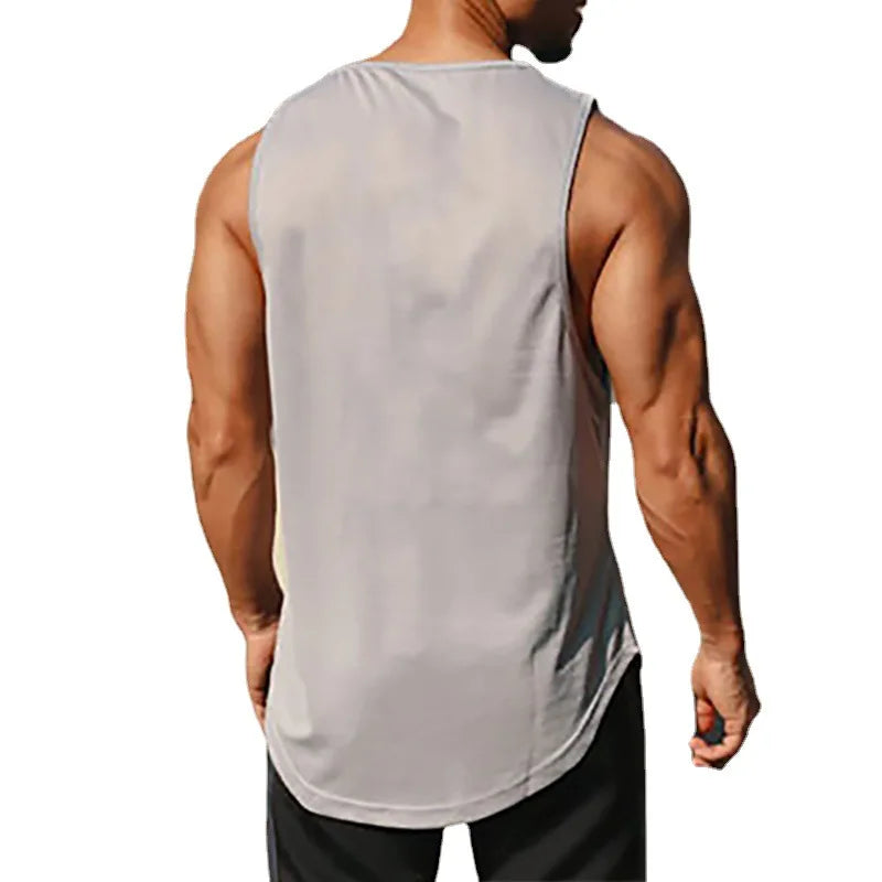 Camiseta sin Mangas para Hombre | Gimnasio, Running y Verano