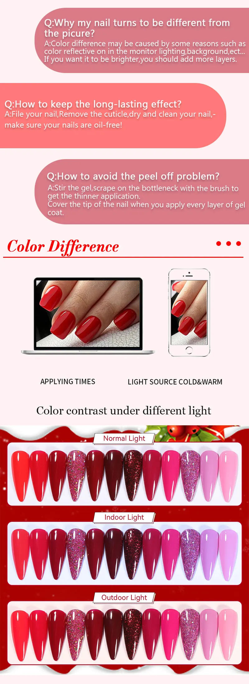 LILYCUTE-Juego de esmaltes en Gel para uñas, barniz semipermanente para manicura UV, serie café, 125 colores, 7ml, 6 unidades por Set