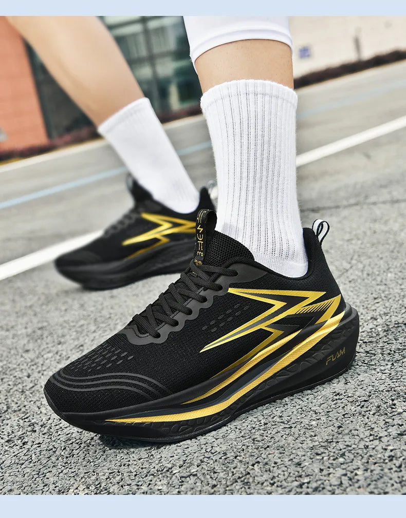 Zapatillas de Running con Placa de Carbono | Ligeras y Transpirables