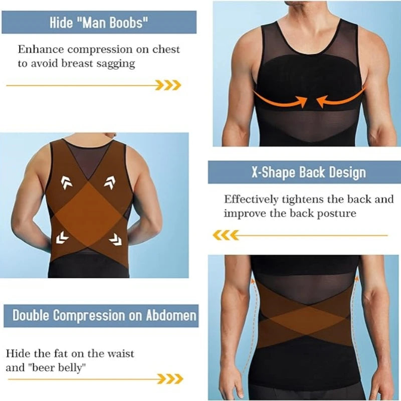 Camiseta Moldeadora Hombre – Compresión