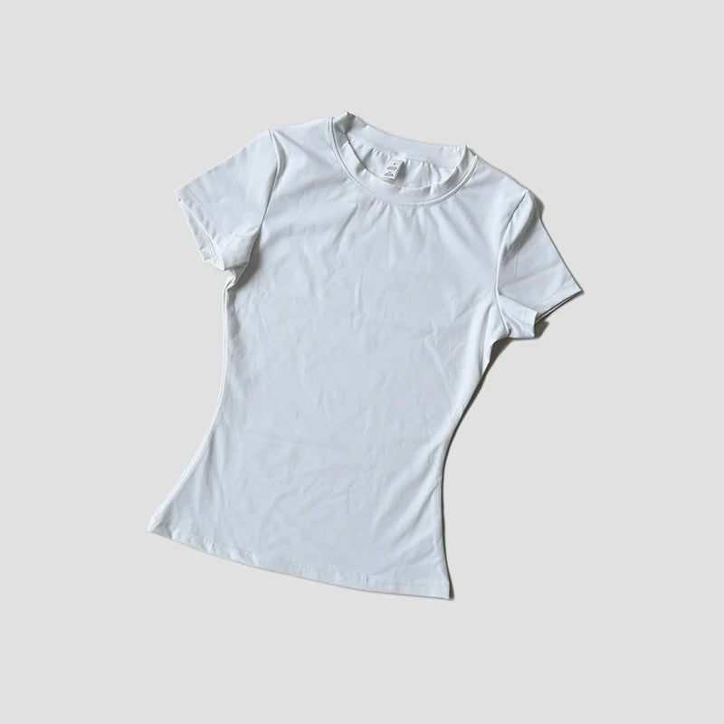 Camiseta Yoga Seamless Mujer – Manga Corta