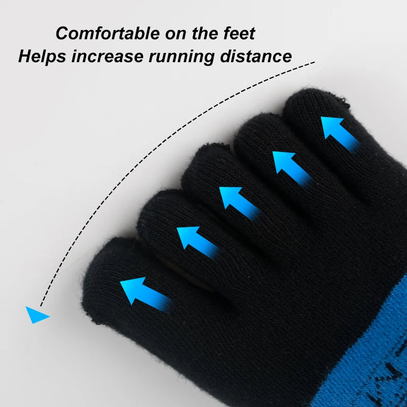Calcetines de Cinco Dedos para Running | Transpirables y de Secado Rápido