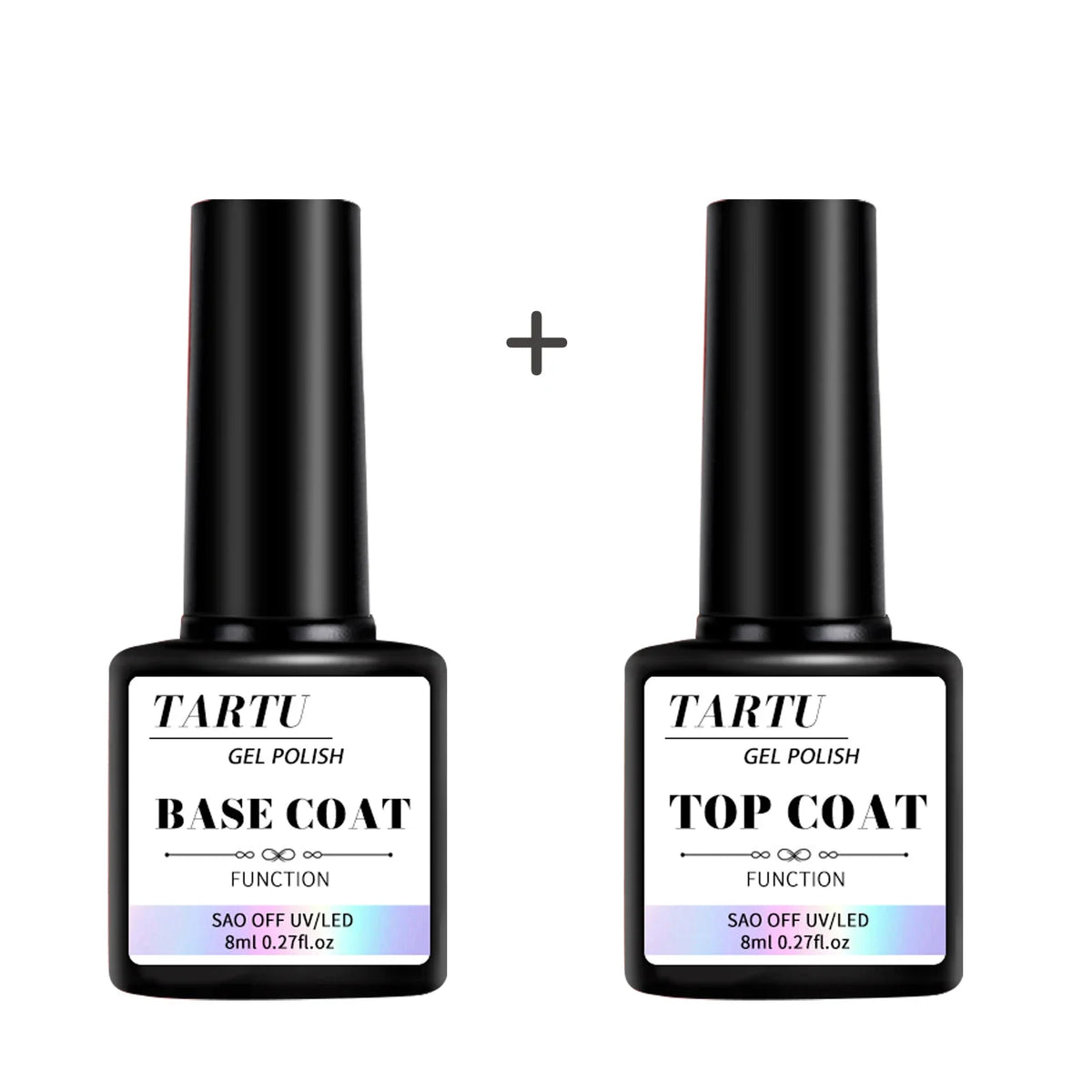 1 ud./2 uds./3 uds. Juego de Arte de uñas de Gel funcional de 8Ml con capa Base y capa superior de diamante, tapa mate, treble para herramienta de diseño de Arte de uñas