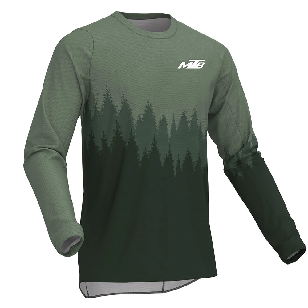 Ggrrans mtb Jerseys bicicleta de montaña MTB camisas todoterreno de manga larga motocicleta Motocross ropa deportiva bicicleta de carreras ciclismo ropa