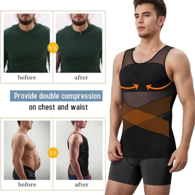 Camiseta Moldeadora Hombre – Compresión