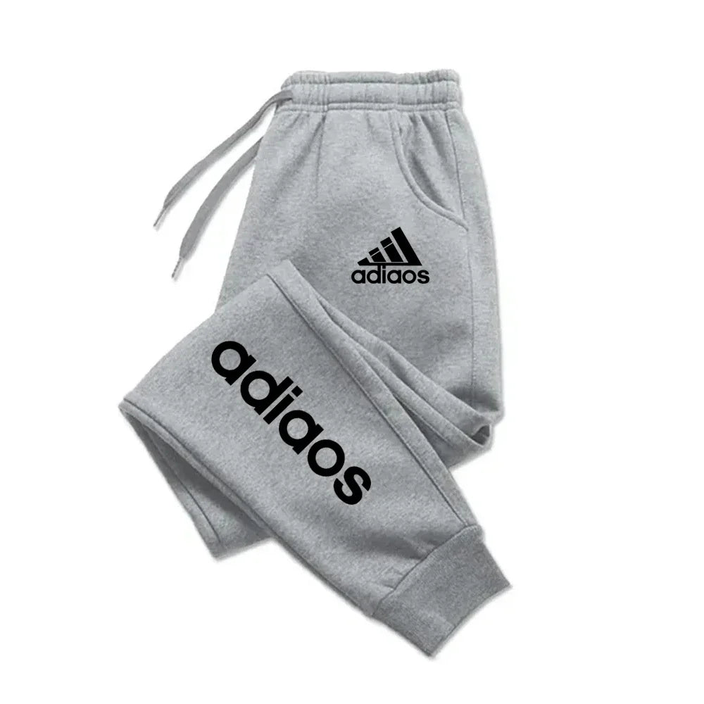 Pantalones de chándal para hombre, pantalones deportivos de moda de otoño e invierno, pantalones para correr, fitness, informales, modernos, cómodos y fas