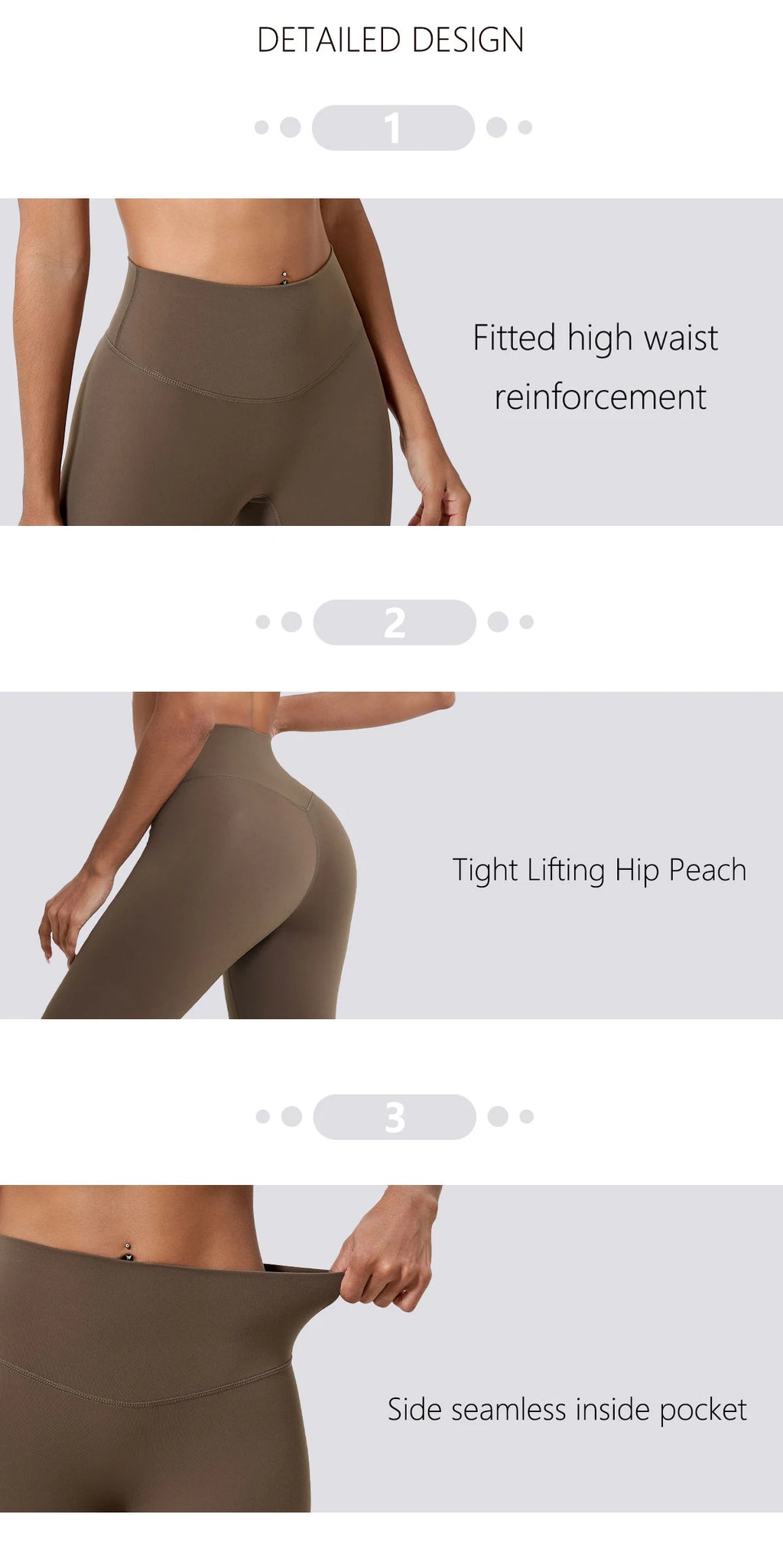 Leggings Deportivos Hearuisavy de Verano, Súper Suaves, de Cintura Alta, para Gimnasio, Yoga, Correr, Entrenamiento, con Efecto Push-Up, para Mujer