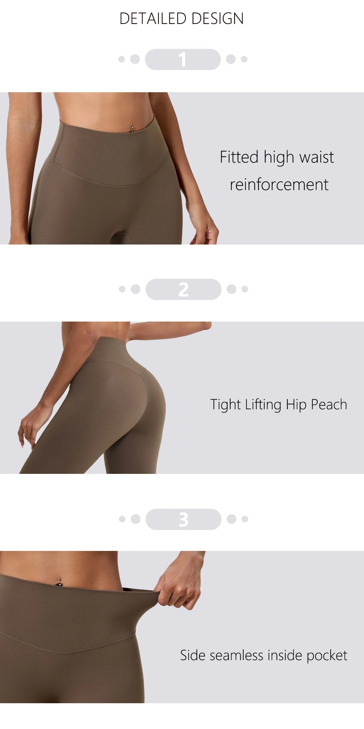 Leggings Deportivos Hearuisavy de Verano, Súper Suaves, de Cintura Alta, para Gimnasio, Yoga, Correr, Entrenamiento, con Efecto Push-Up, para Mujer
