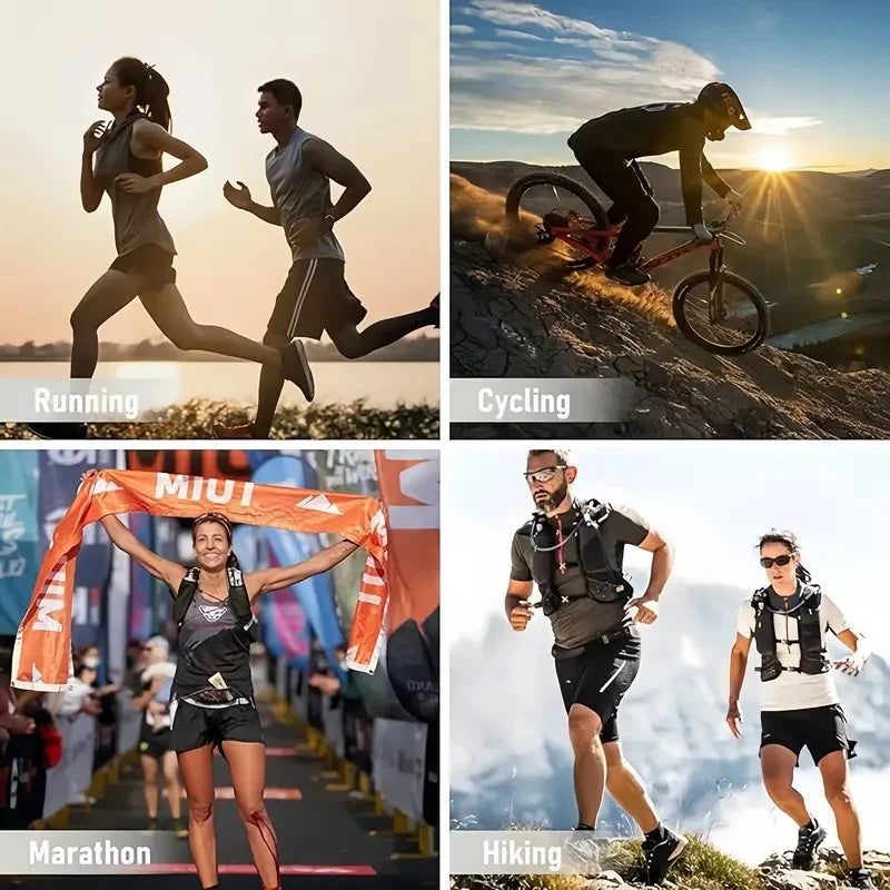 Chaleco de Hidratación Running – Ligero, Reflectante y con Bolsillos