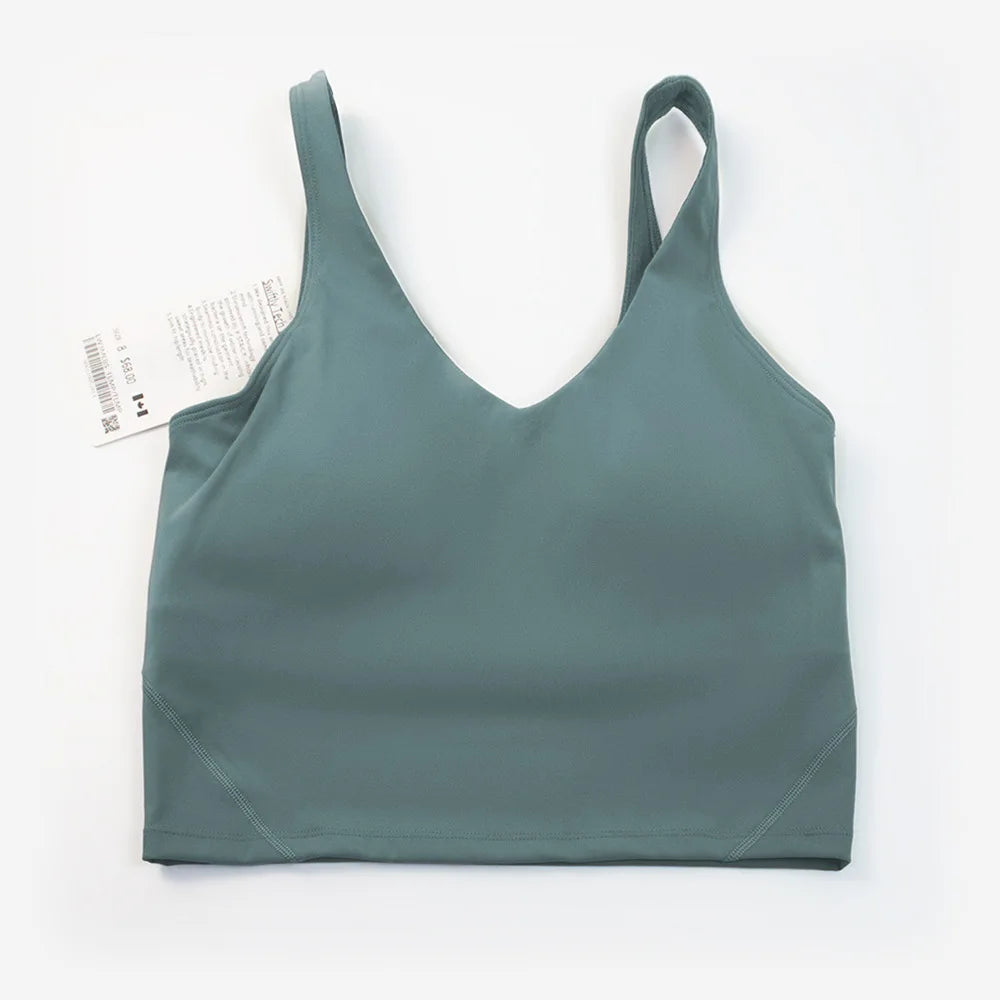 Sujetador deportivo de yoga, espalda en forma de U, deportes de alta calidad, fitness para correr, sujetador transpirable de secado rápido para mujer