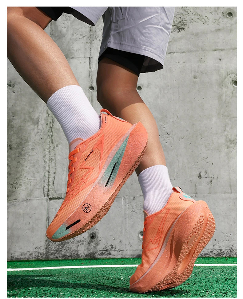 Zapatillas para Correr con Placa de Carbono, Especializadas para Maratón, Deportivas, Transpirables, Ligeras, Cómodas, Antideslizantes, para Hombre y Mujer