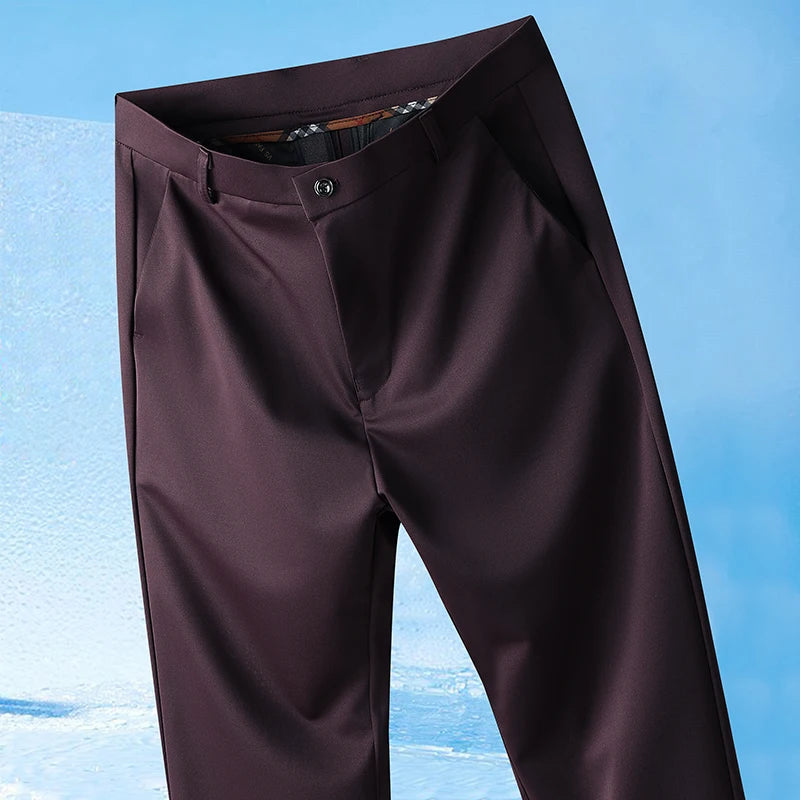 Pantalón Casual de Verano para Hombre | Ligero, Elástico y Recto